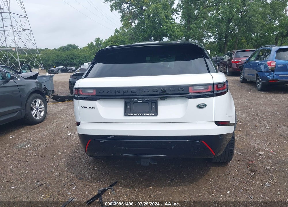 2022 LAND ROVER RANGE ROVER VELAR P250 R-DYNAMIC S VIN: SALYT2EX3NA345349
