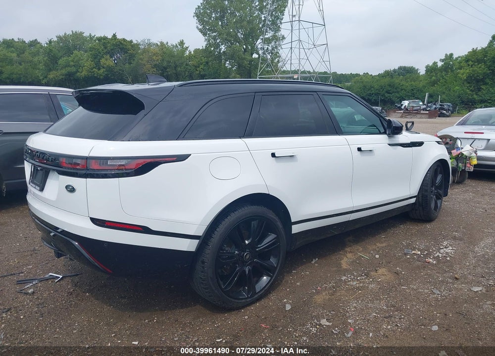 2022 LAND ROVER RANGE ROVER VELAR P250 R-DYNAMIC S VIN: SALYT2EX3NA345349
