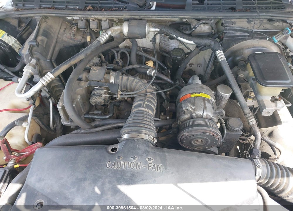 1995 CHEVROLET S TRUCK S10 VIN: 1GCCS1947S8243456