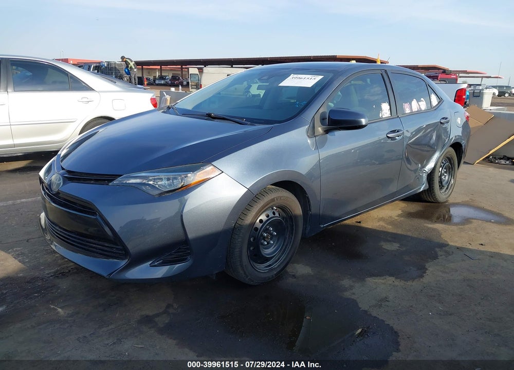 2018 TOYOTA COROLLA LE VIN: 2T1BURHEXJC079721