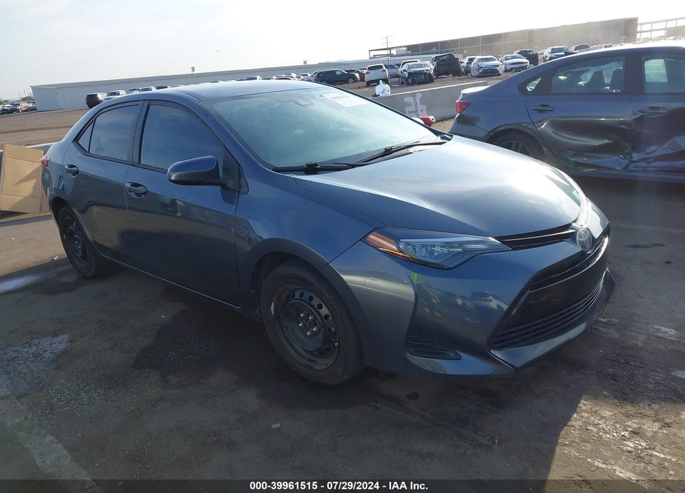 2018 TOYOTA COROLLA LE VIN: 2T1BURHEXJC079721