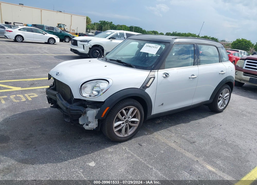 2014 MINI COUNTRYMAN COOPER S VIN: WMWZC5C51EWP35753