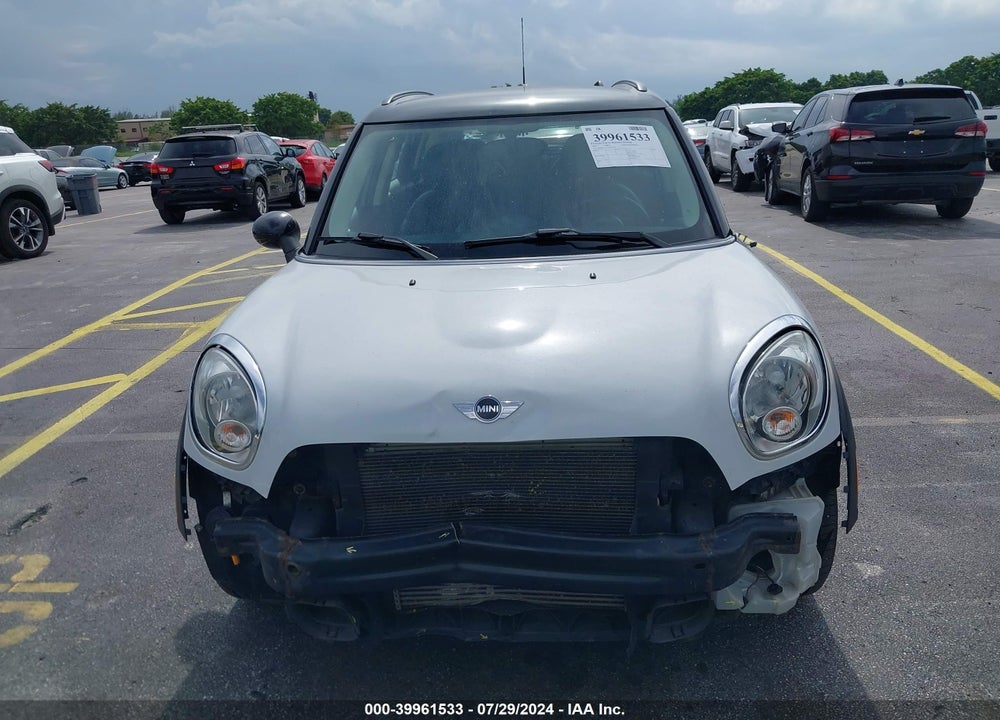 2014 MINI COUNTRYMAN COOPER S VIN: WMWZC5C51EWP35753
