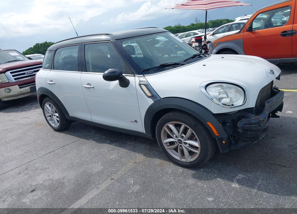 2014 MINI COUNTRYMAN COOPER S VIN: WMWZC5C51EWP35753