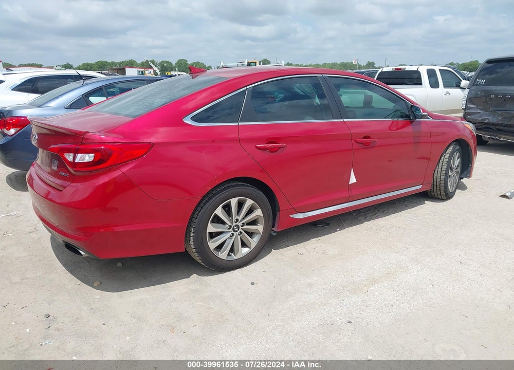 2017 HYUNDAI SONATA SPORT VIN: 5NPE34AF0HH464590