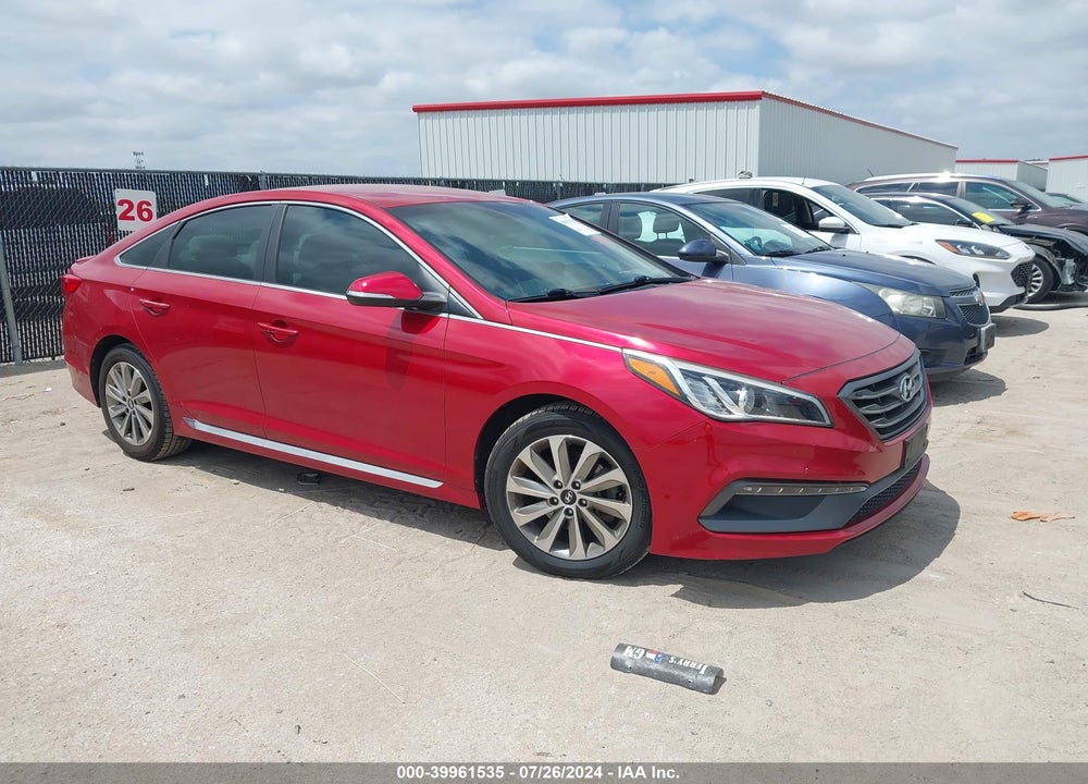 2017 HYUNDAI SONATA SPORT VIN: 5NPE34AF0HH464590