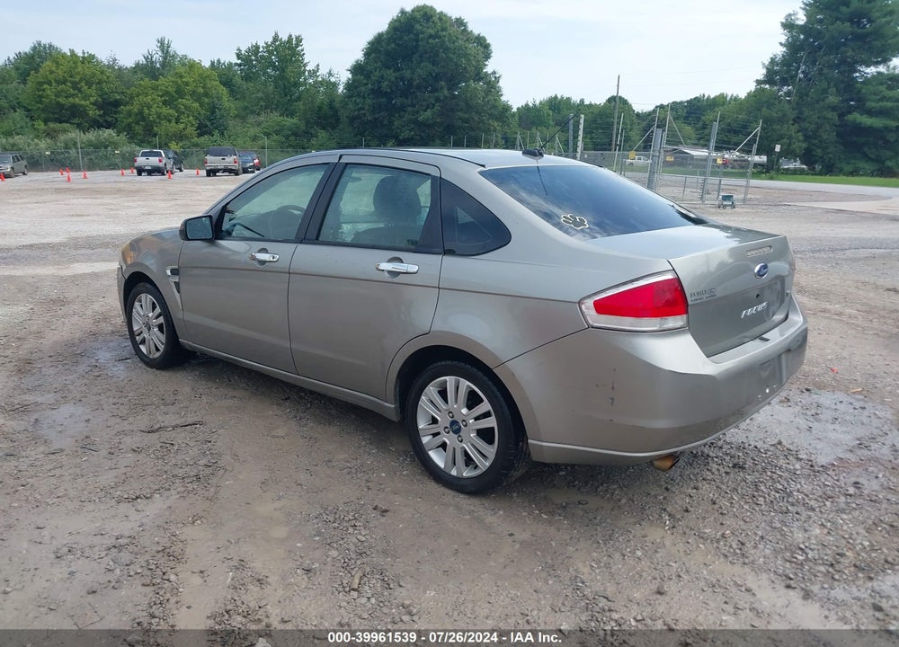 2008 FORD FOCUS SE/SES VIN: 1FAHP35N18W113796