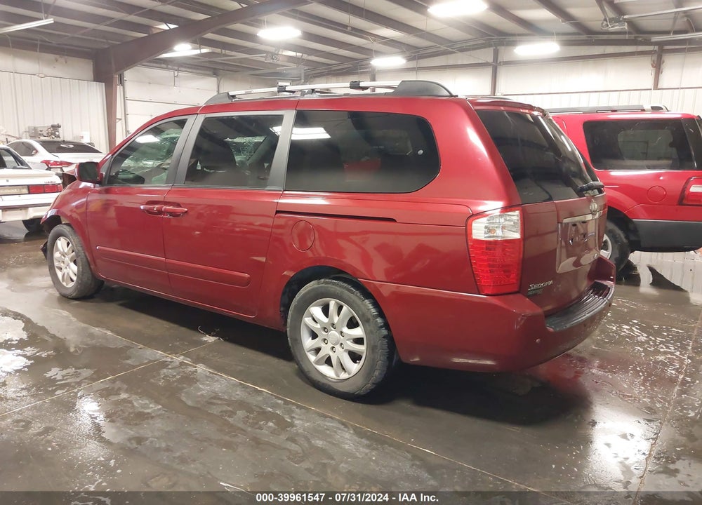 2008 KIA SEDONA EX VIN: KNDMB233086238100