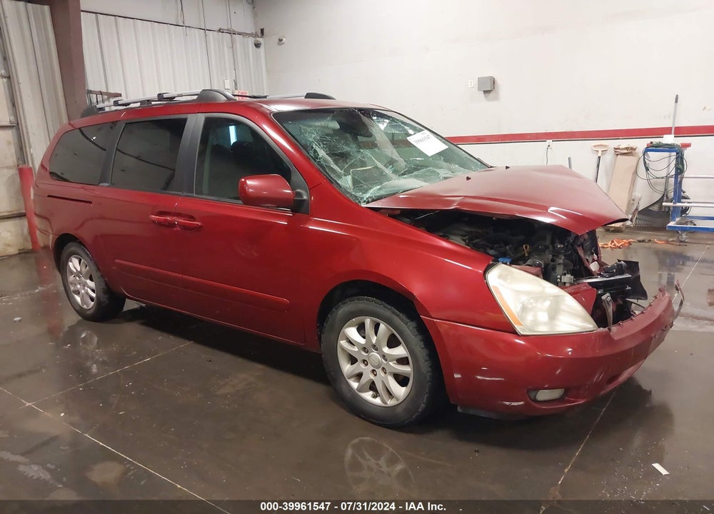 2008 KIA SEDONA EX VIN: KNDMB233086238100