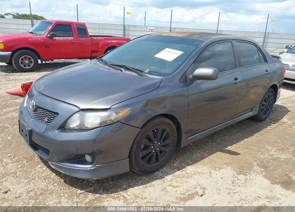 2010 TOYOTA COROLLA S VIN: 2T1BU4EE4AC455899