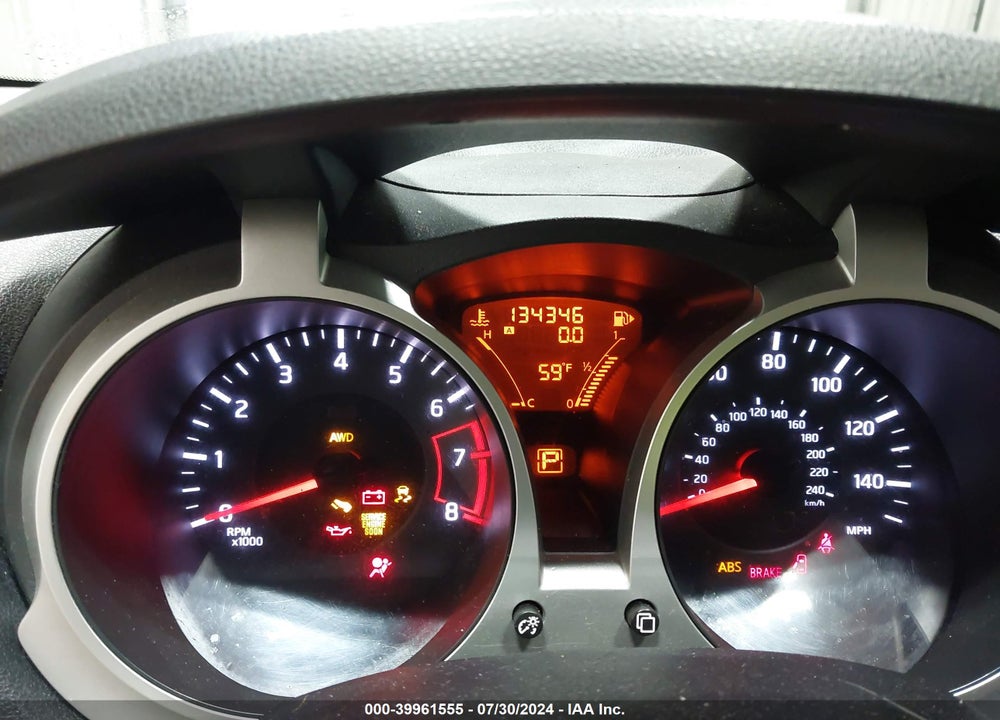 2012 NISSAN JUKE S/SL/SV VIN: JN8AF5MV1CT113887