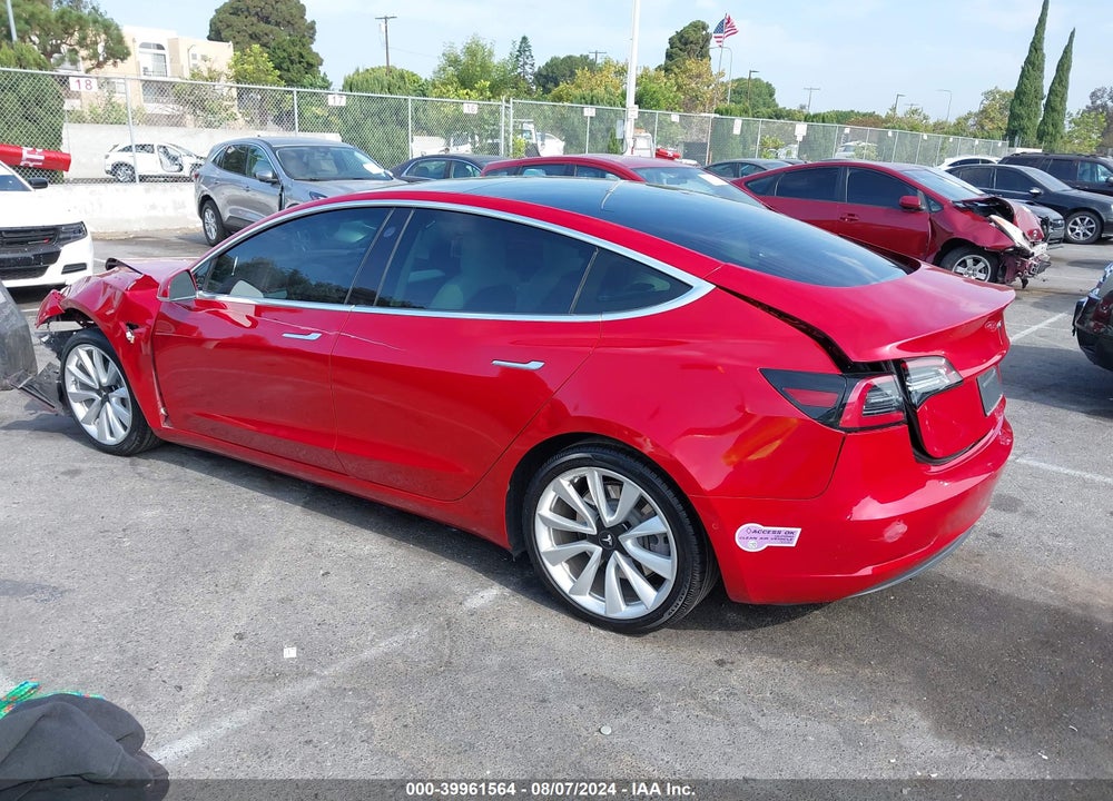 2019 TESLA MODEL 3 LONG RANGE/MID RANGE/STANDARD RANGE/STANDARD RANGE PLUS VIN: 5YJ3E1EA2KF363068