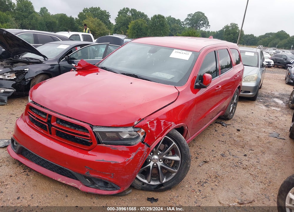 2014 DODGE DURANGO R/T VIN: 1C4SDHCT3EC313213