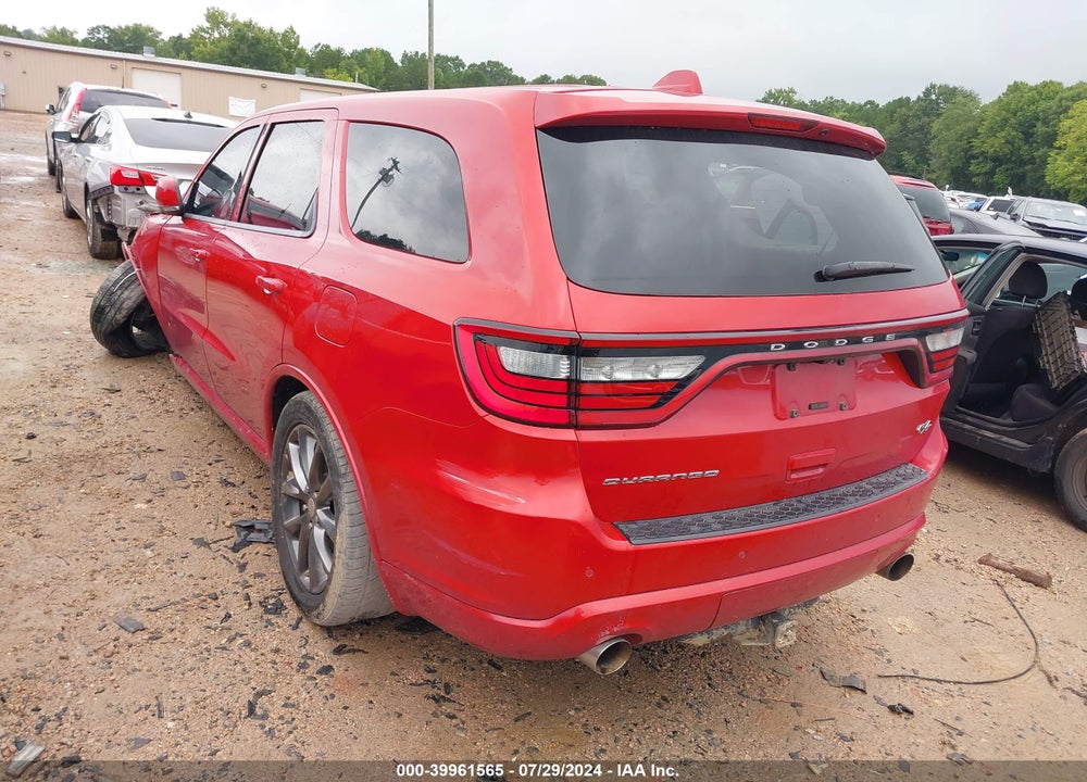 2014 DODGE DURANGO R/T VIN: 1C4SDHCT3EC313213