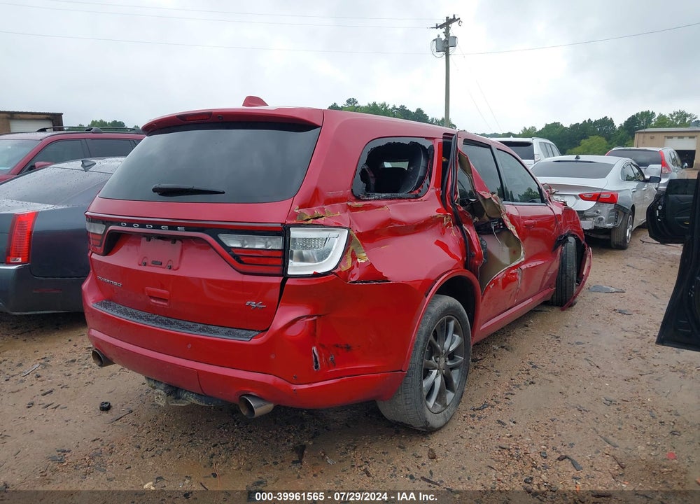 2014 DODGE DURANGO R/T VIN: 1C4SDHCT3EC313213