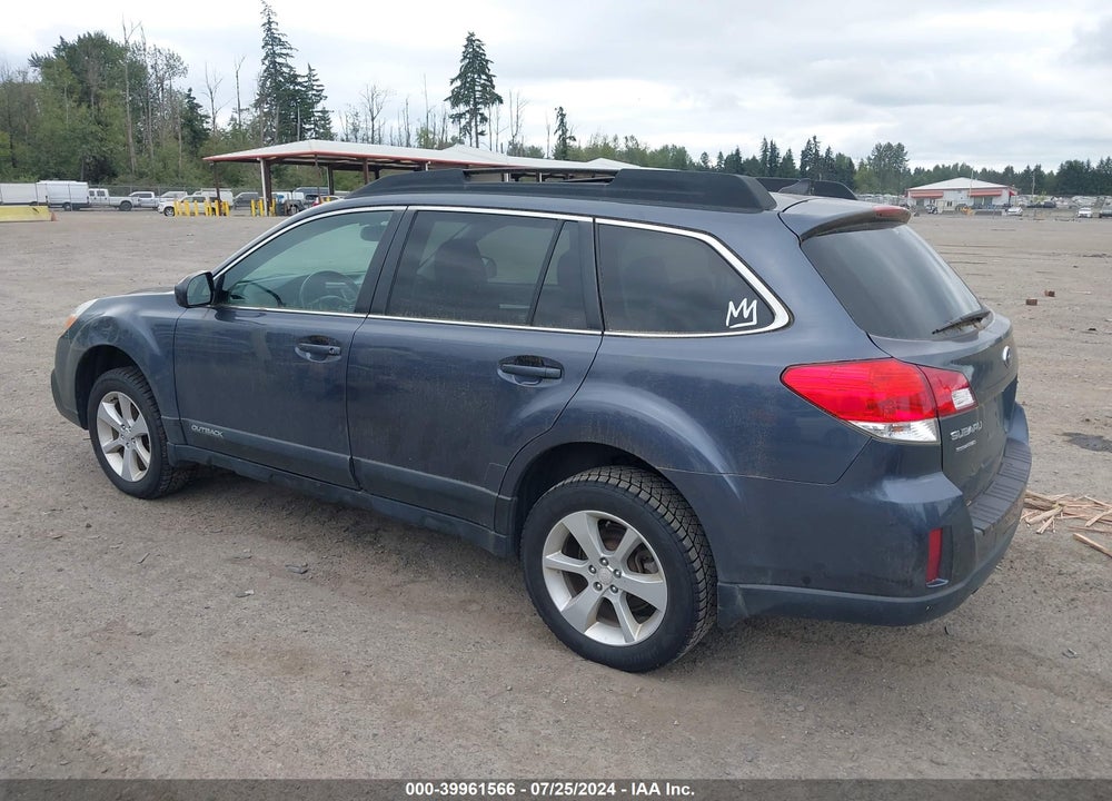 2014 SUBARU OUTBACK 2.5I PREMIUM VIN: 4S4BRBDC1E3272122