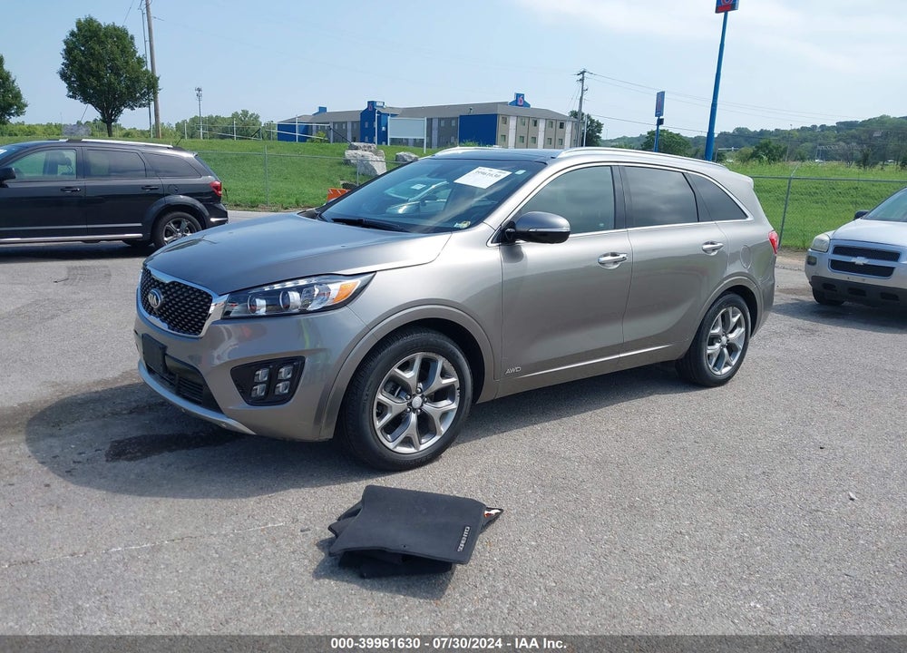 2016 KIA SORENTO 2.0T SXL VIN: 5XYPKDA18GG128062