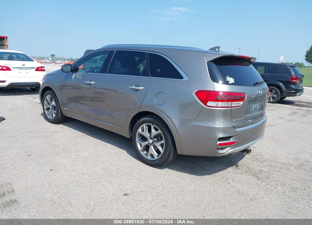 2016 KIA SORENTO 2.0T SXL VIN: 5XYPKDA18GG128062