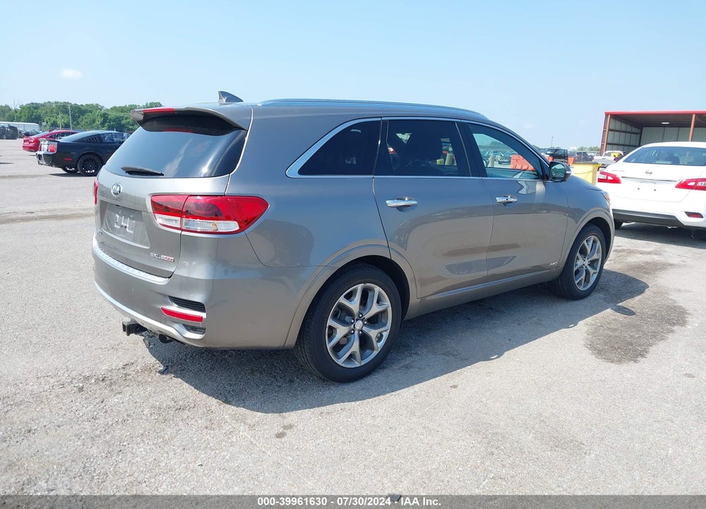 2016 KIA SORENTO 2.0T SXL VIN: 5XYPKDA18GG128062