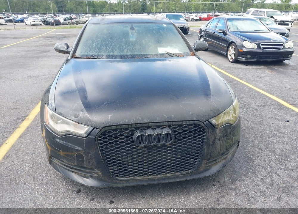 2012 AUDI A6 2.0T PREMIUM VIN: WAUDFAFC5CN171578