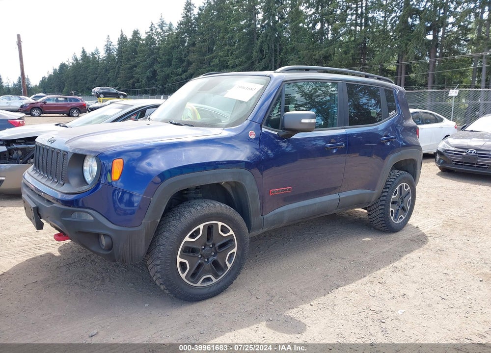 2016 JEEP RENEGADE TRAILHAWK VIN: ZACCJBCT0GPD74382