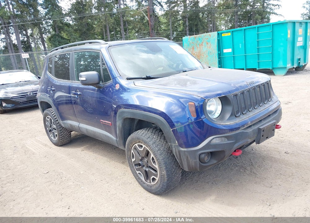 2016 JEEP RENEGADE TRAILHAWK VIN: ZACCJBCT0GPD74382