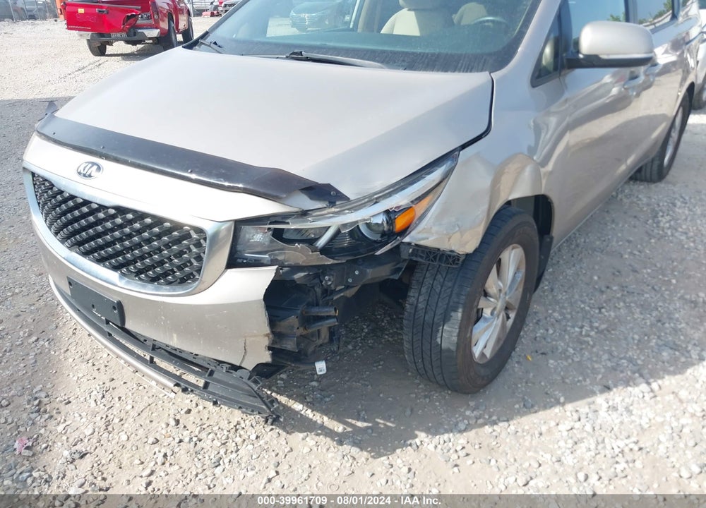 2016 KIA SEDONA LX VIN: KNDMB5C10G6199913