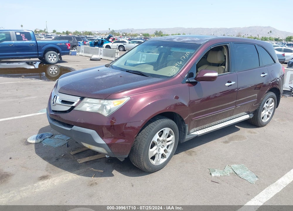 2009 ACURA MDX TECHNOLOGY PACKAGE VIN: 2HNYD28409H511320