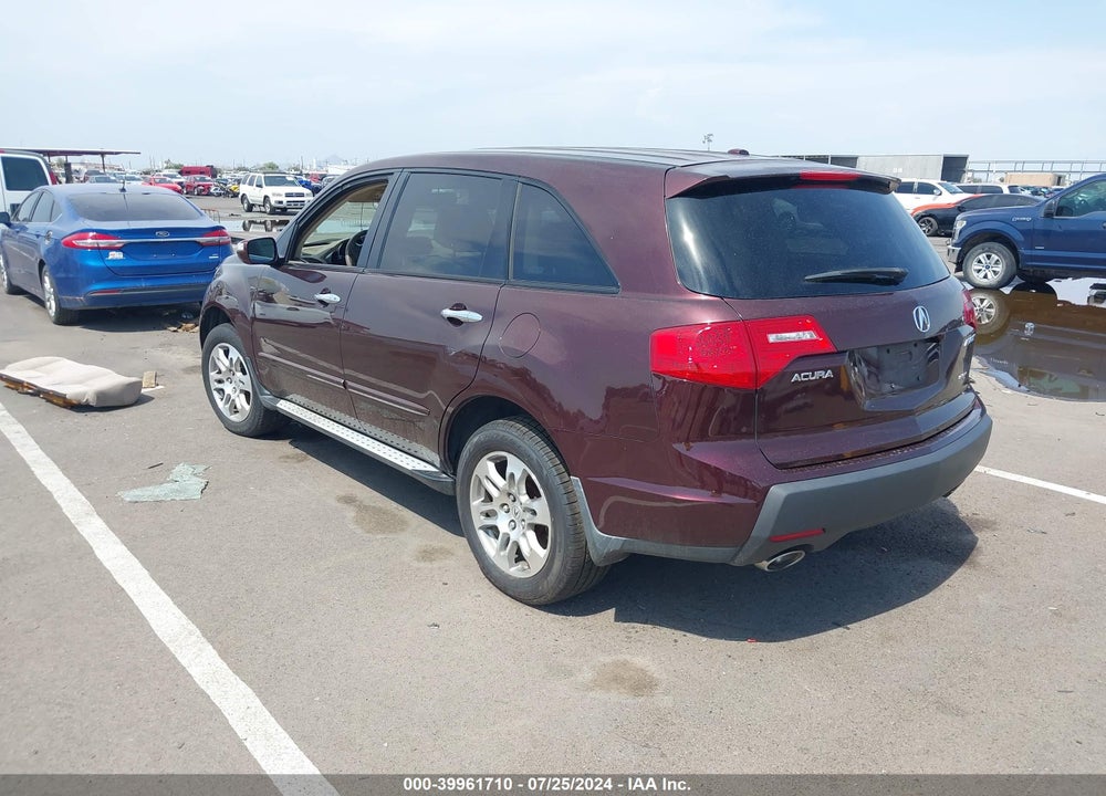 2009 ACURA MDX TECHNOLOGY PACKAGE VIN: 2HNYD28409H511320