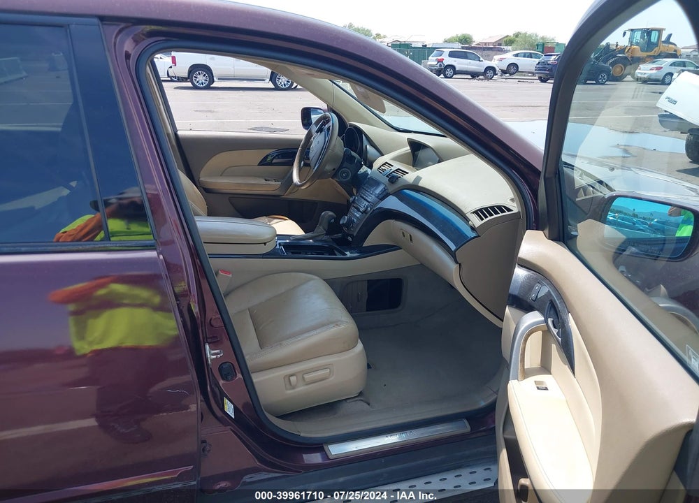 2009 ACURA MDX TECHNOLOGY PACKAGE VIN: 2HNYD28409H511320
