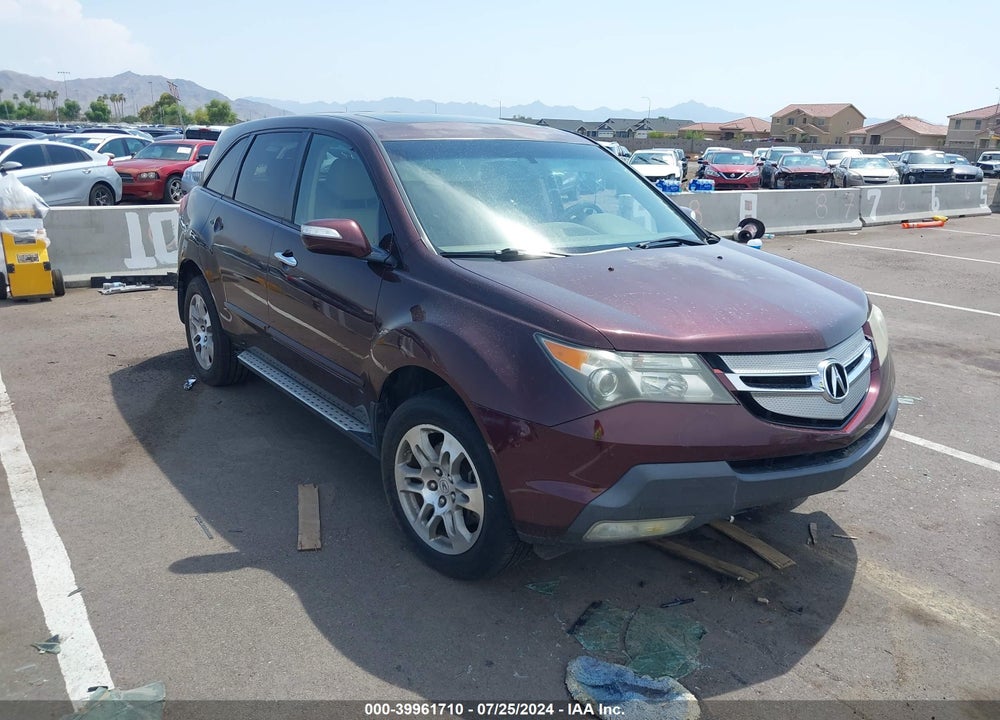 2009 ACURA MDX TECHNOLOGY PACKAGE VIN: 2HNYD28409H511320