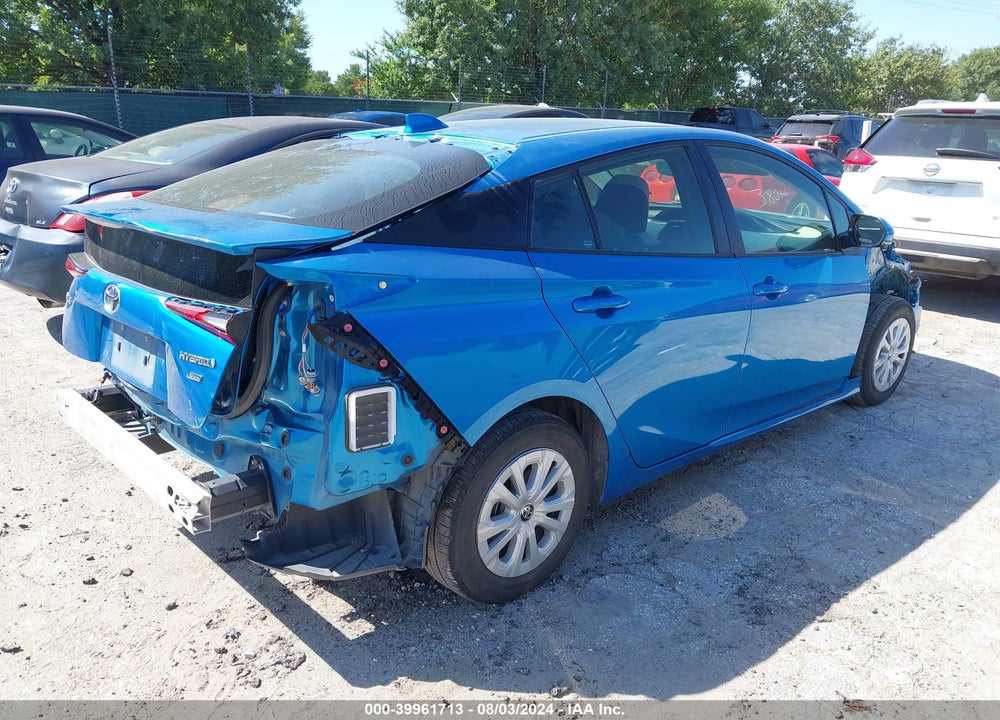 2022 TOYOTA PRIUS L VIN: JTDKAMFU8N3187646
