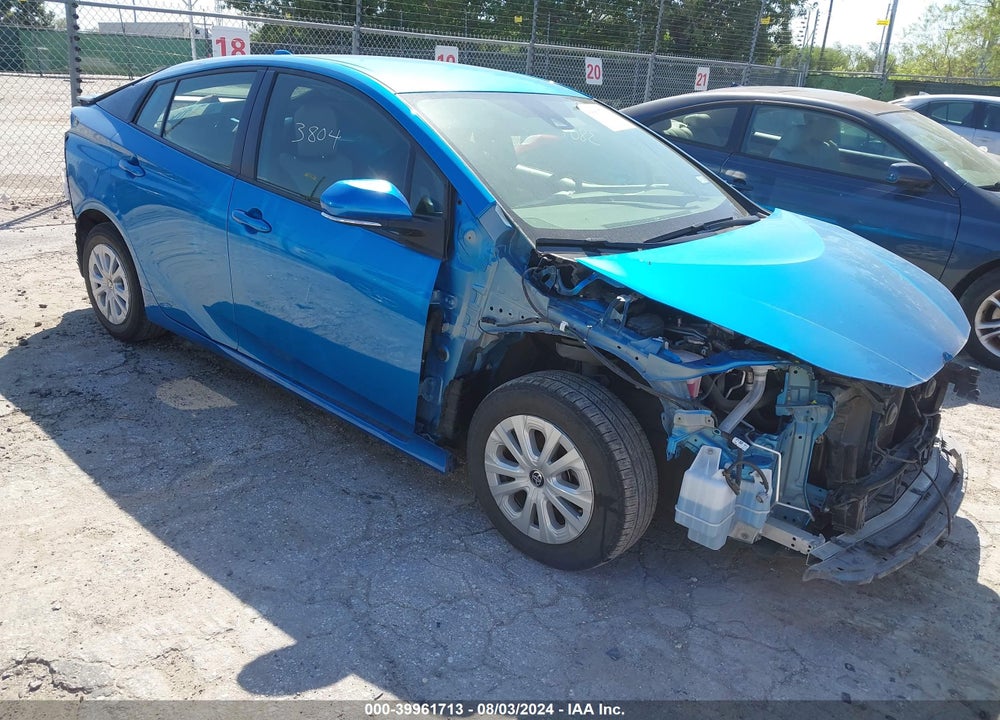 2022 TOYOTA PRIUS L VIN: JTDKAMFU8N3187646