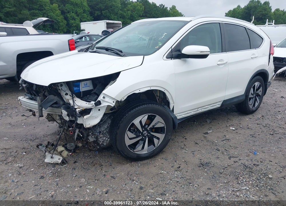 2016 HONDA CR-V TOURING VIN: 5J6RM3H94GL016219