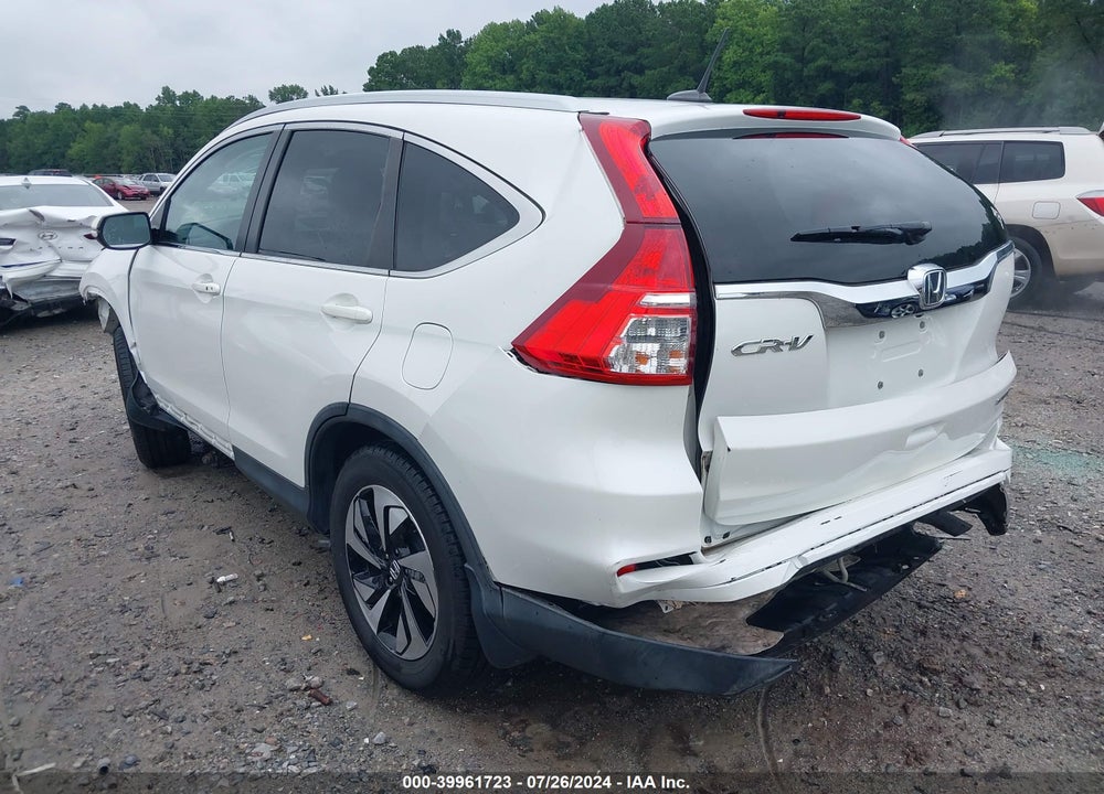 2016 HONDA CR-V TOURING VIN: 5J6RM3H94GL016219