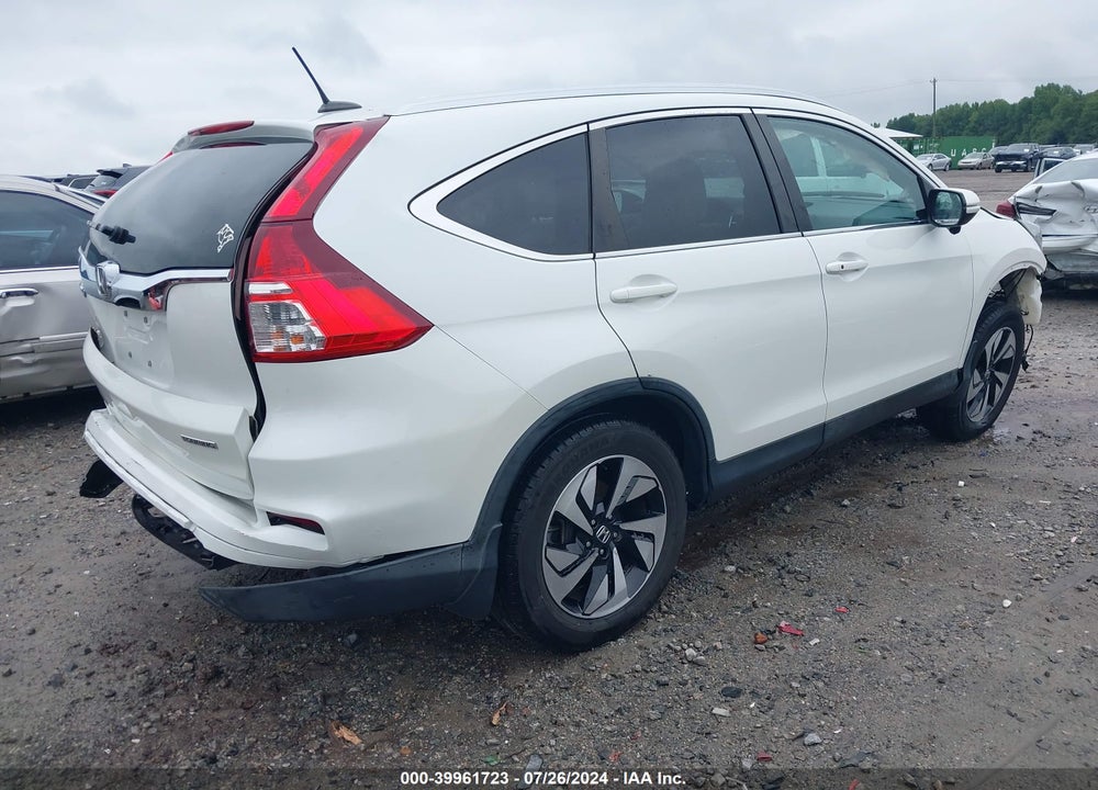 2016 HONDA CR-V TOURING VIN: 5J6RM3H94GL016219