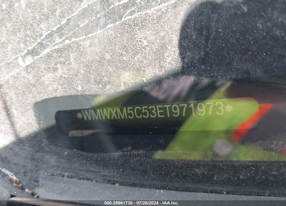 2014 MINI HARDTOP COOPER VIN: WMWXM5C53ET971973