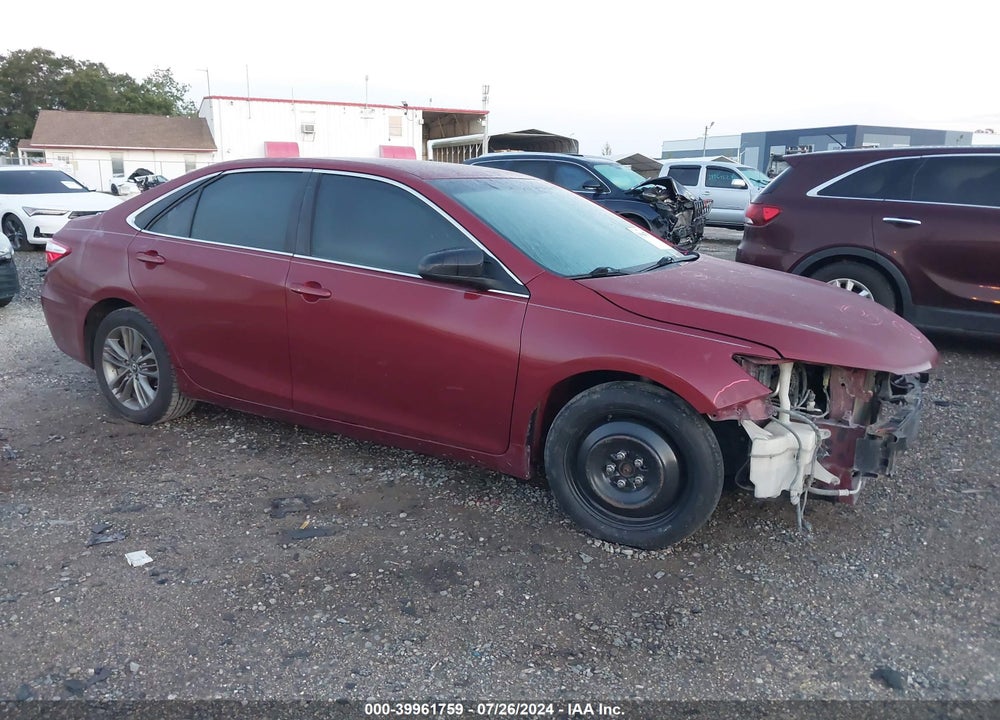 2016 TOYOTA CAMRY SE VIN: 4T1BF1FK9GU575699