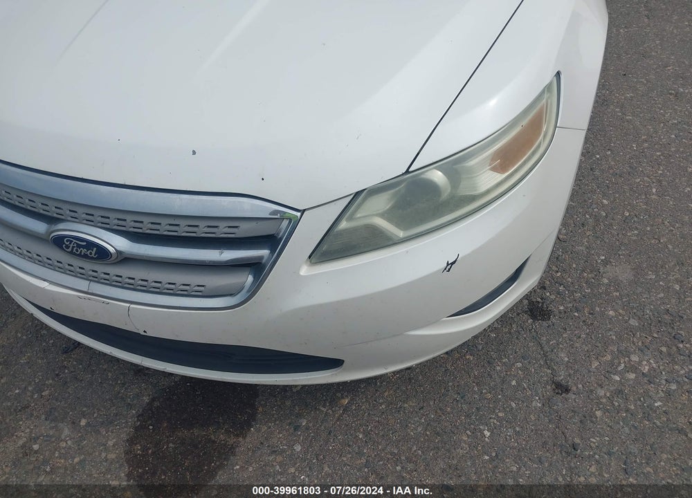 2011 FORD TAURUS SEL VIN: 1FAHP2EW5BG153349