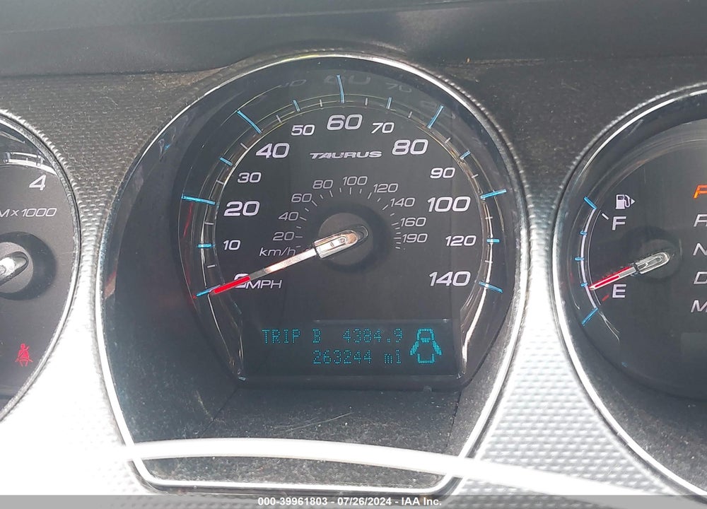 2011 FORD TAURUS SEL VIN: 1FAHP2EW5BG153349