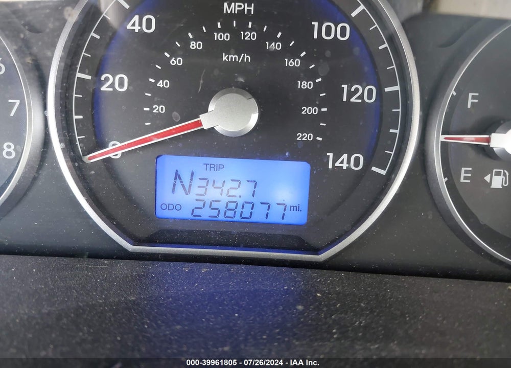 2010 HYUNDAI SANTA FE LIMITED V6 VIN: 5NMSK4AG1AH355220