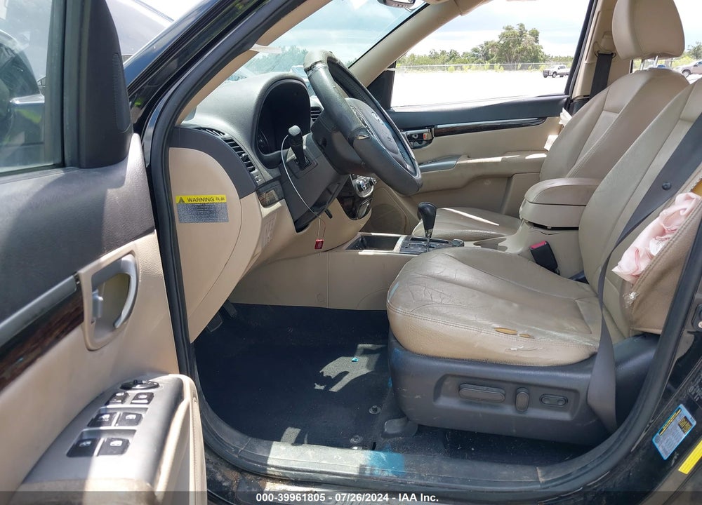 2010 HYUNDAI SANTA FE LIMITED V6 VIN: 5NMSK4AG1AH355220