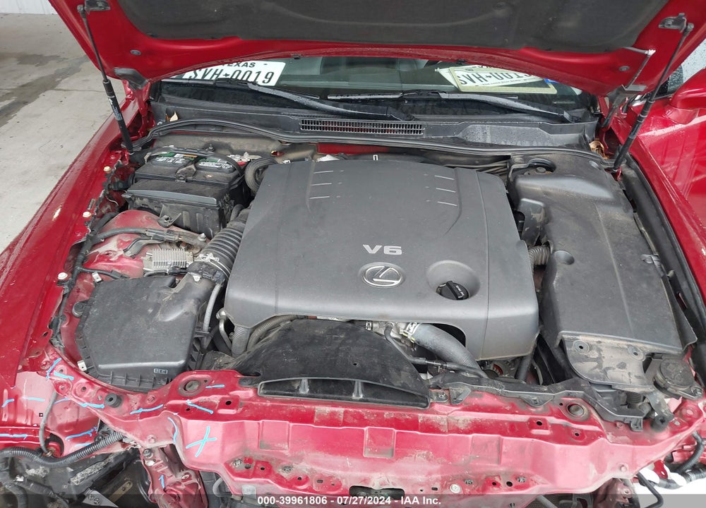 2012 LEXUS IS 250 VIN: JTHBF5C27C5181900