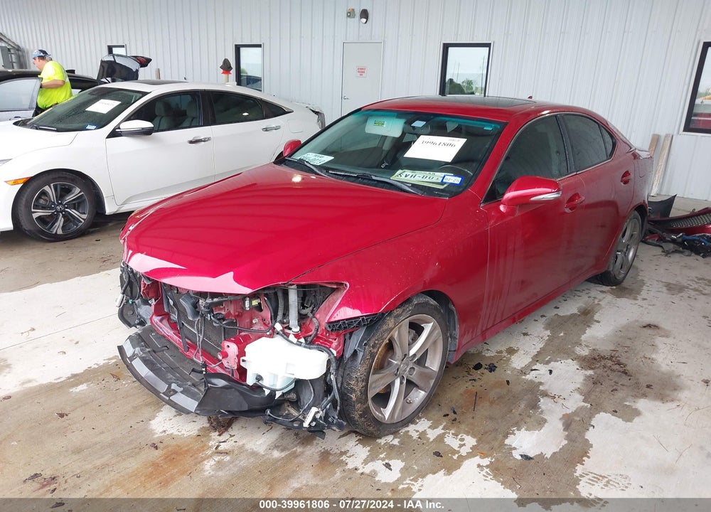 2012 LEXUS IS 250 VIN: JTHBF5C27C5181900