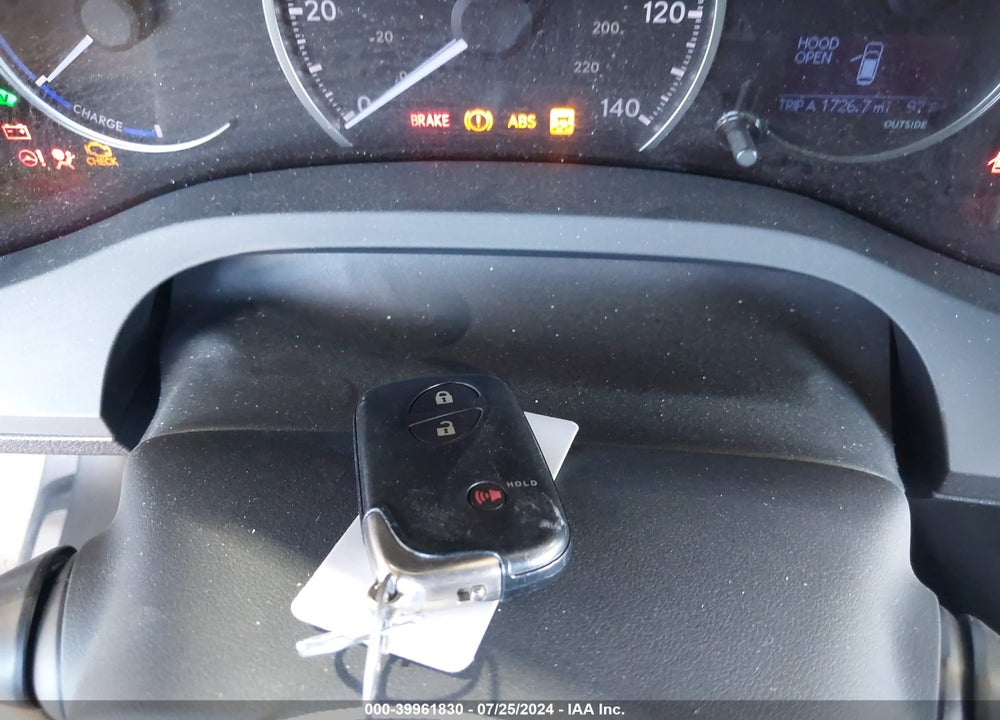 2015 LEXUS CT 200H VIN: JTHKD5BH3F2233475