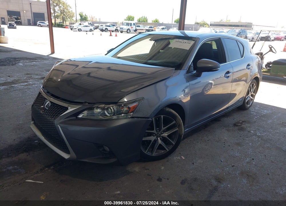 2015 LEXUS CT 200H VIN: JTHKD5BH3F2233475