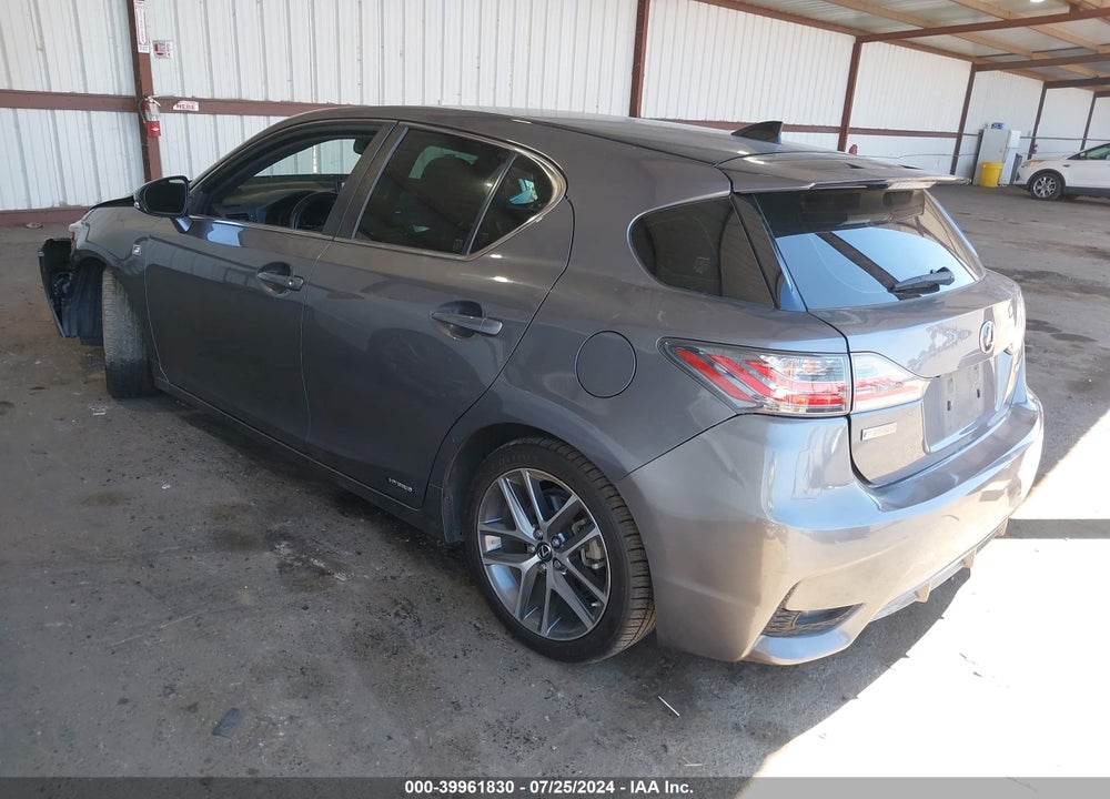 2015 LEXUS CT 200H VIN: JTHKD5BH3F2233475