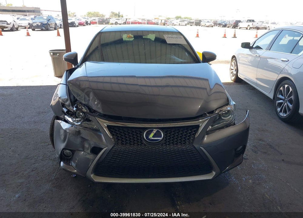 2015 LEXUS CT 200H VIN: JTHKD5BH3F2233475
