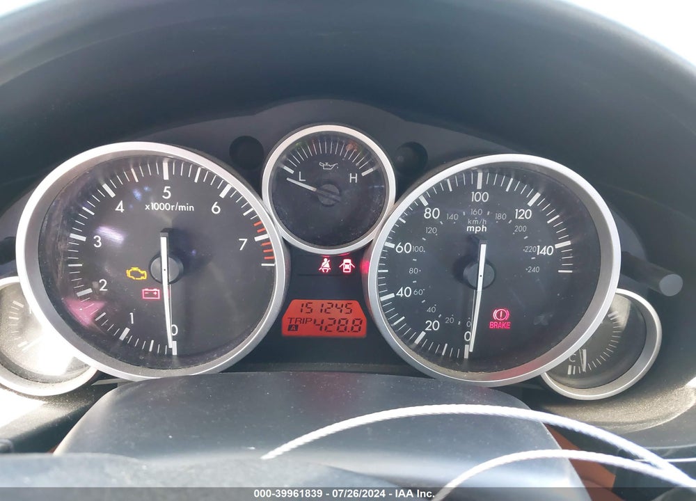 2007 MAZDA MX-5 GRAND TOURING VIN: JM1NC25F070126360