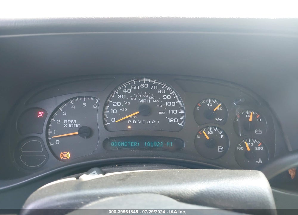2007 CHEVROLET SILVERADO 1500 CLASSIC WORK TRUCK VIN: 1GCEC19Z97Z109955
